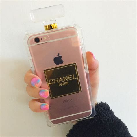 chanel inspired perfume iphone case.